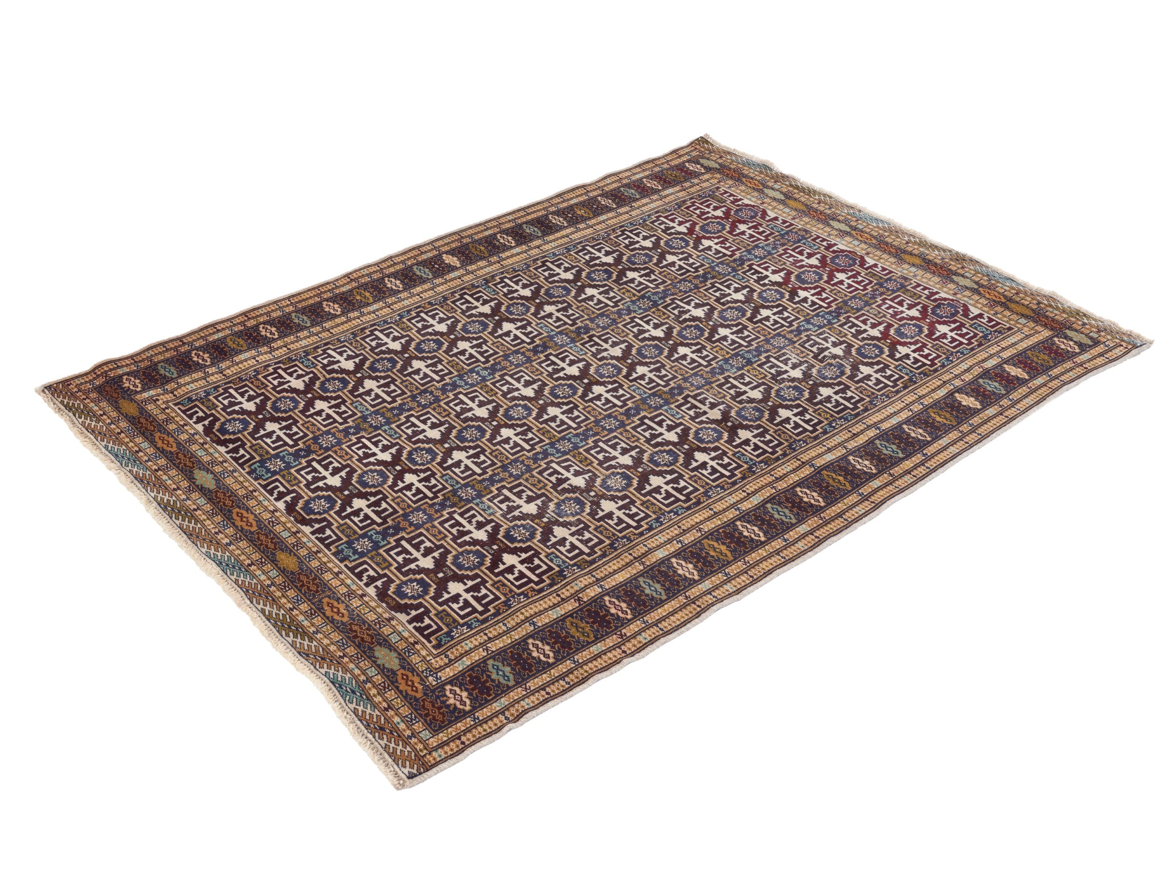 8332 - Turkish Vintage Area Rug (3'7