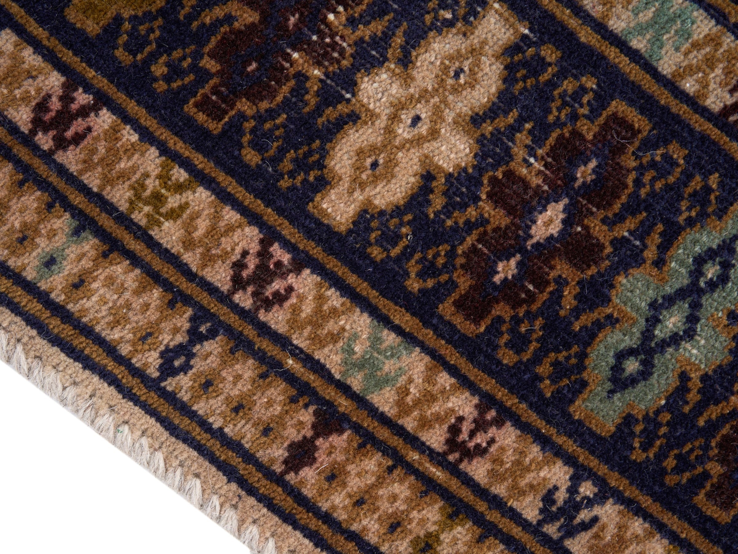 8332 - Turkish Vintage Area Rug (3'7