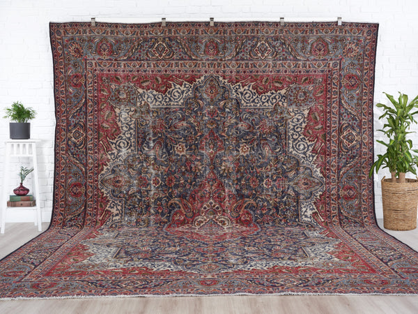 vintage turkish rug,048