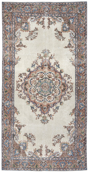 2456 - Turkish Vintage Area Rug (4'2